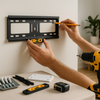 How to Mount a TV on Metal Studs, Brick, Concrete & Plaster