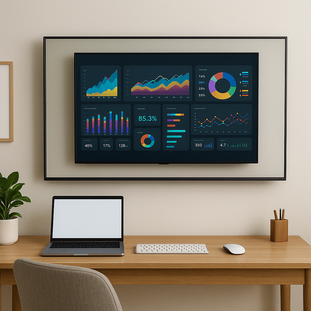 Using Tv As Monitor Setup Turn a Wall-Mounted TV Into a Second Monitor for Your Home Office