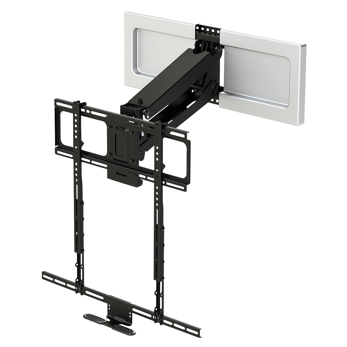 The Perfect Pull Down TV Mount Above Your Fireplace