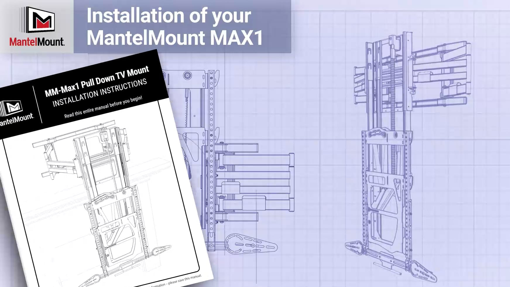 MM-MAX1 Full Motion TV Mount