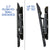 WM460 Outdoor Weatherproof Full Motion TV Mount for 60"-80" TVs
